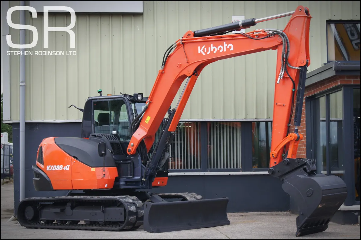 2018 Kubota KX080 - 4 - Image 1