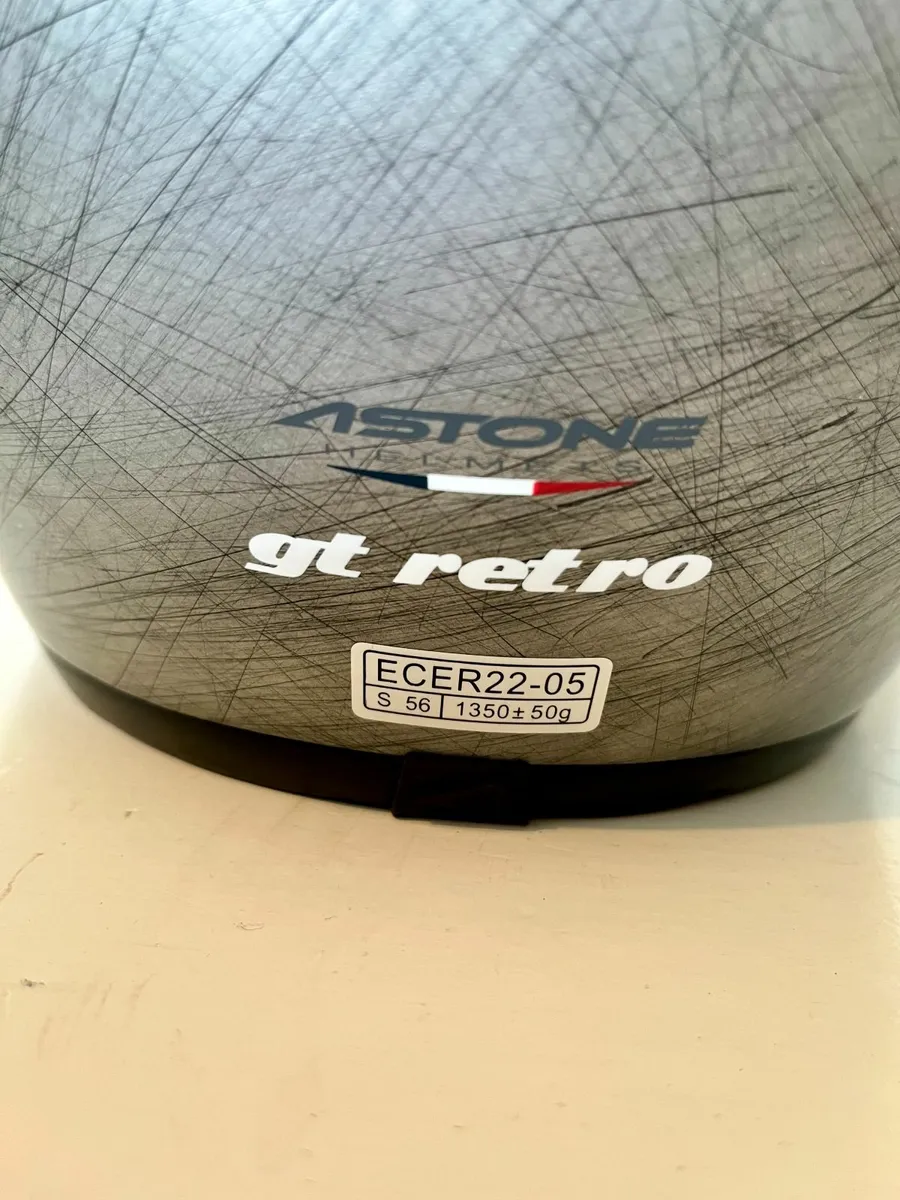 Astone Vintage GT Retro Full Face Helmet - Image 3