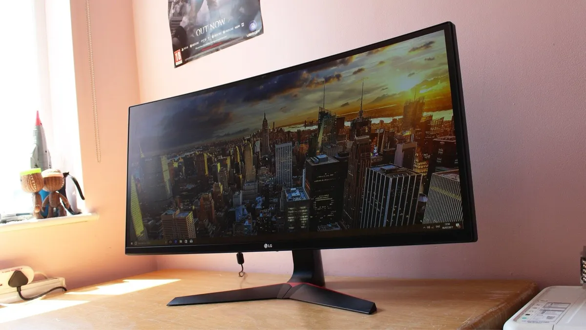 LG 34” UltraWide curved gaming monitor - Image 1