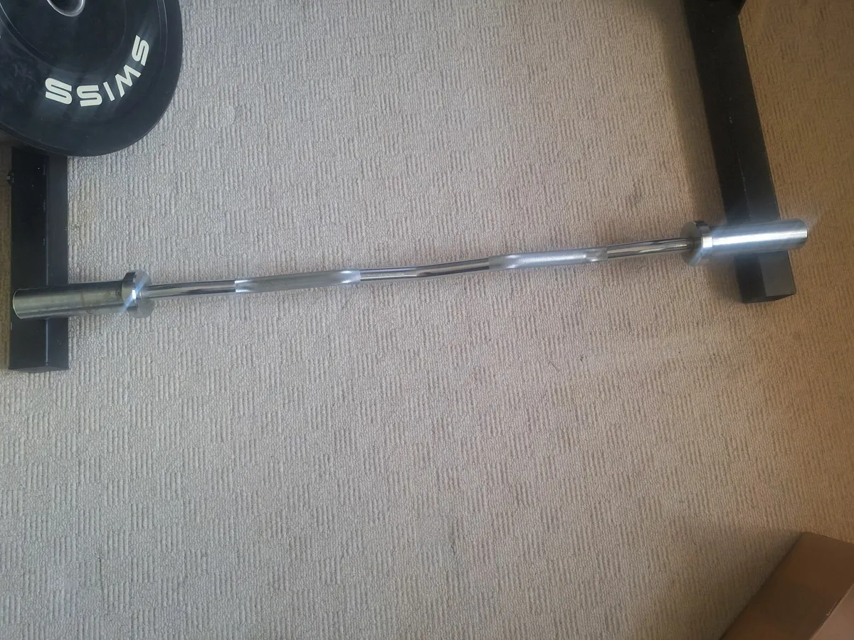 Squat rack and weights - Image 4