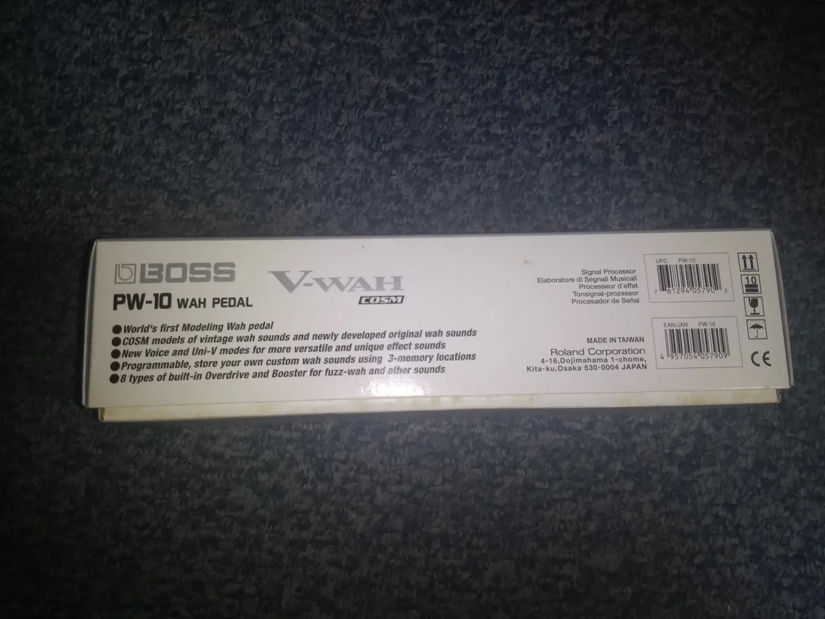 BOSS PW-10 V-Wah Effect Pedal - Image 3