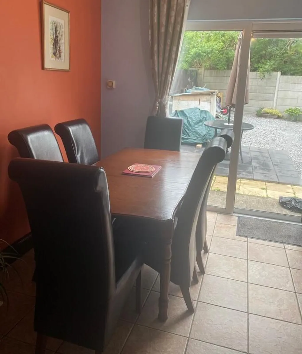 Dinner Table and Chairs - Image 1