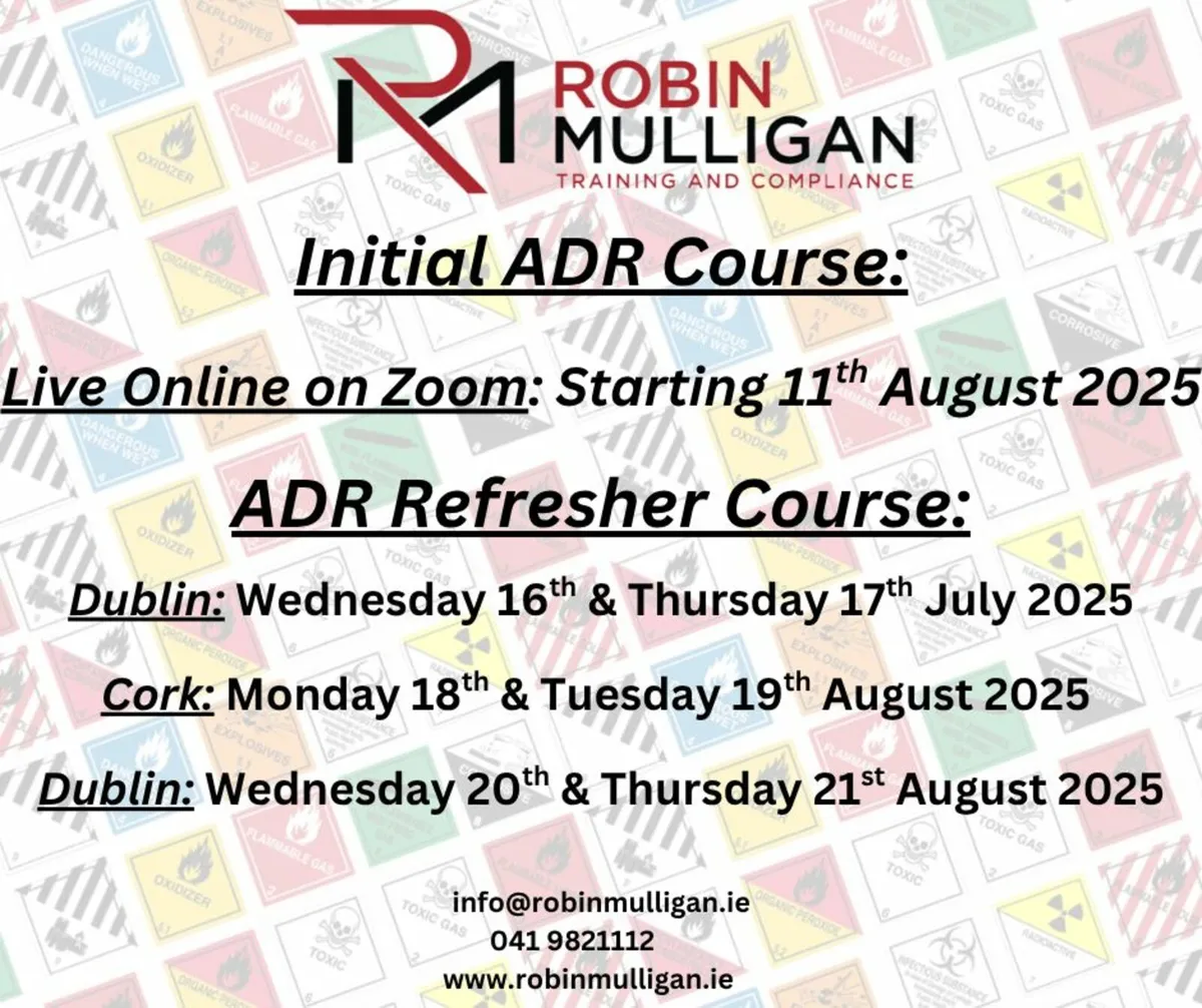 Initial ADR Hazfreight® Course: Online