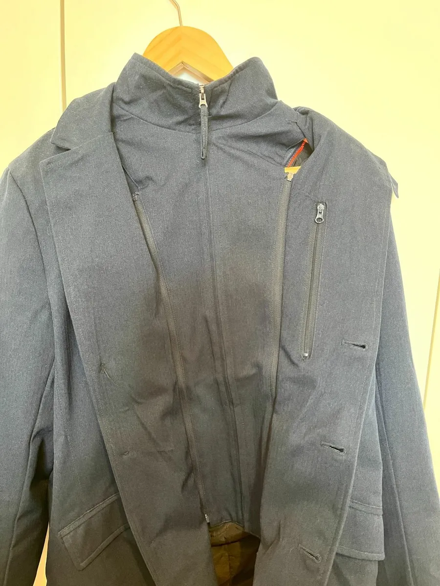 Tucano Urbano Mens Motorcycle Jacket - Dark Blue - Image 3