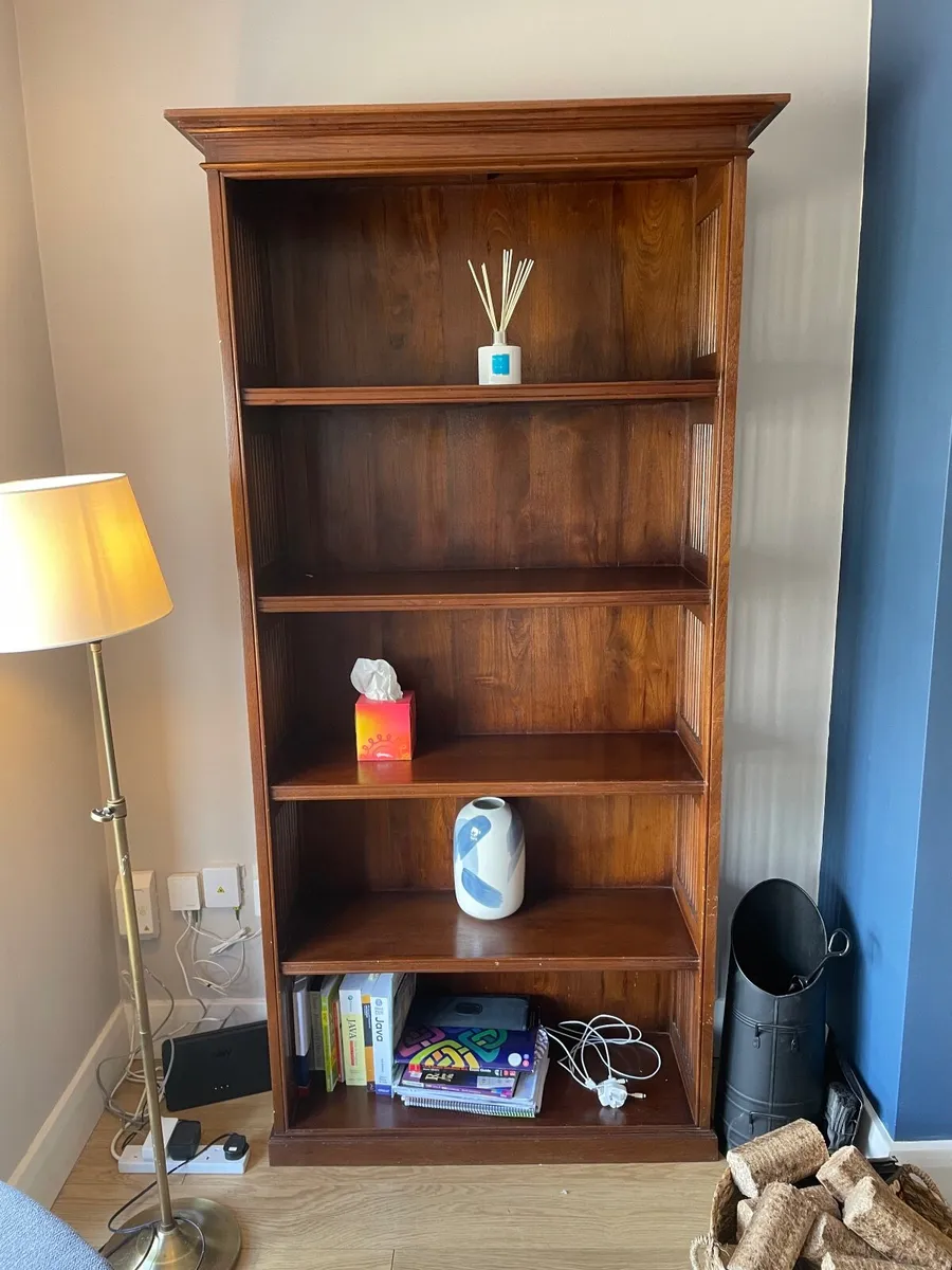 Solid Teak Bookcase
