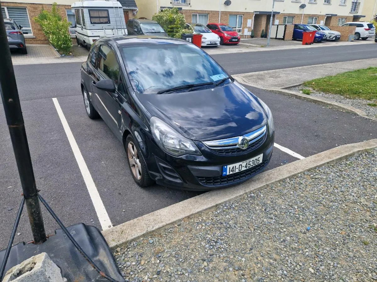 2014 vauxhall corsa 1.2 nct and tax - Image 1