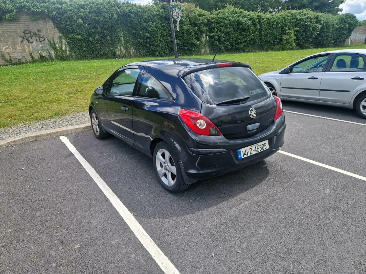 2014 vauxhall corsa 1.2 nct and tax - Image 3