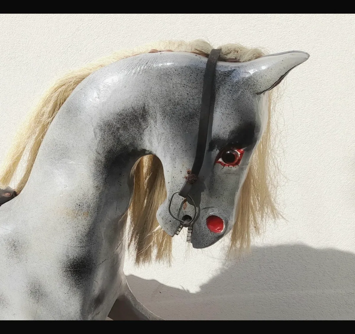 Grey rocking horse - Image 2