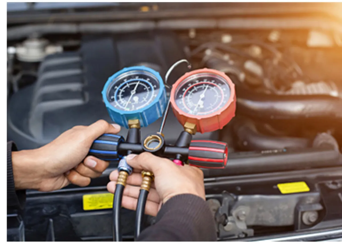 Mobile air conditioning service