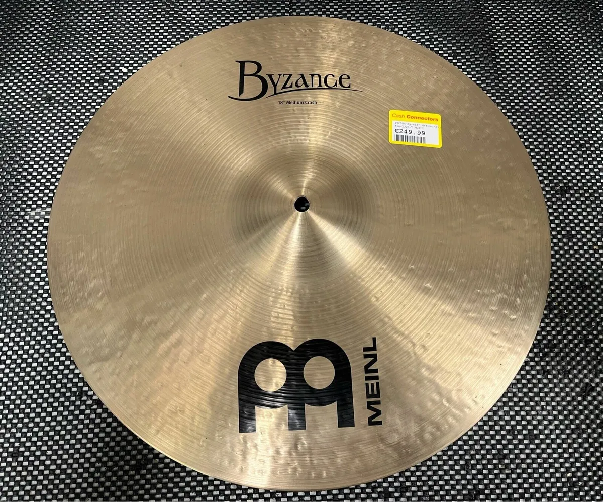 Meinl Byzance 18” Medium Crash Cymbal - Image 1