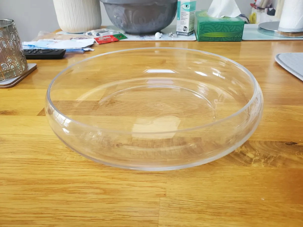 Wedding CentrePiece Glass bowls - shallow