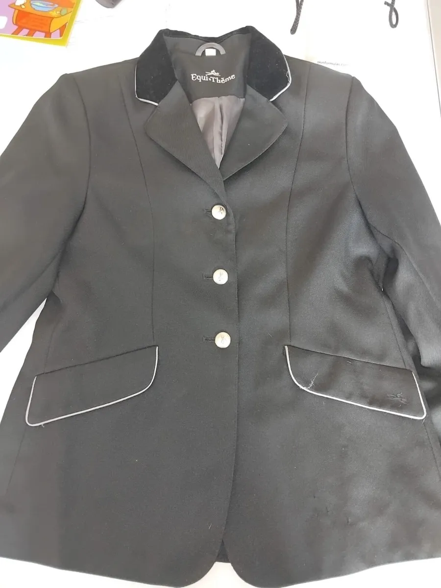 Ladies Black show jacket - Image 3