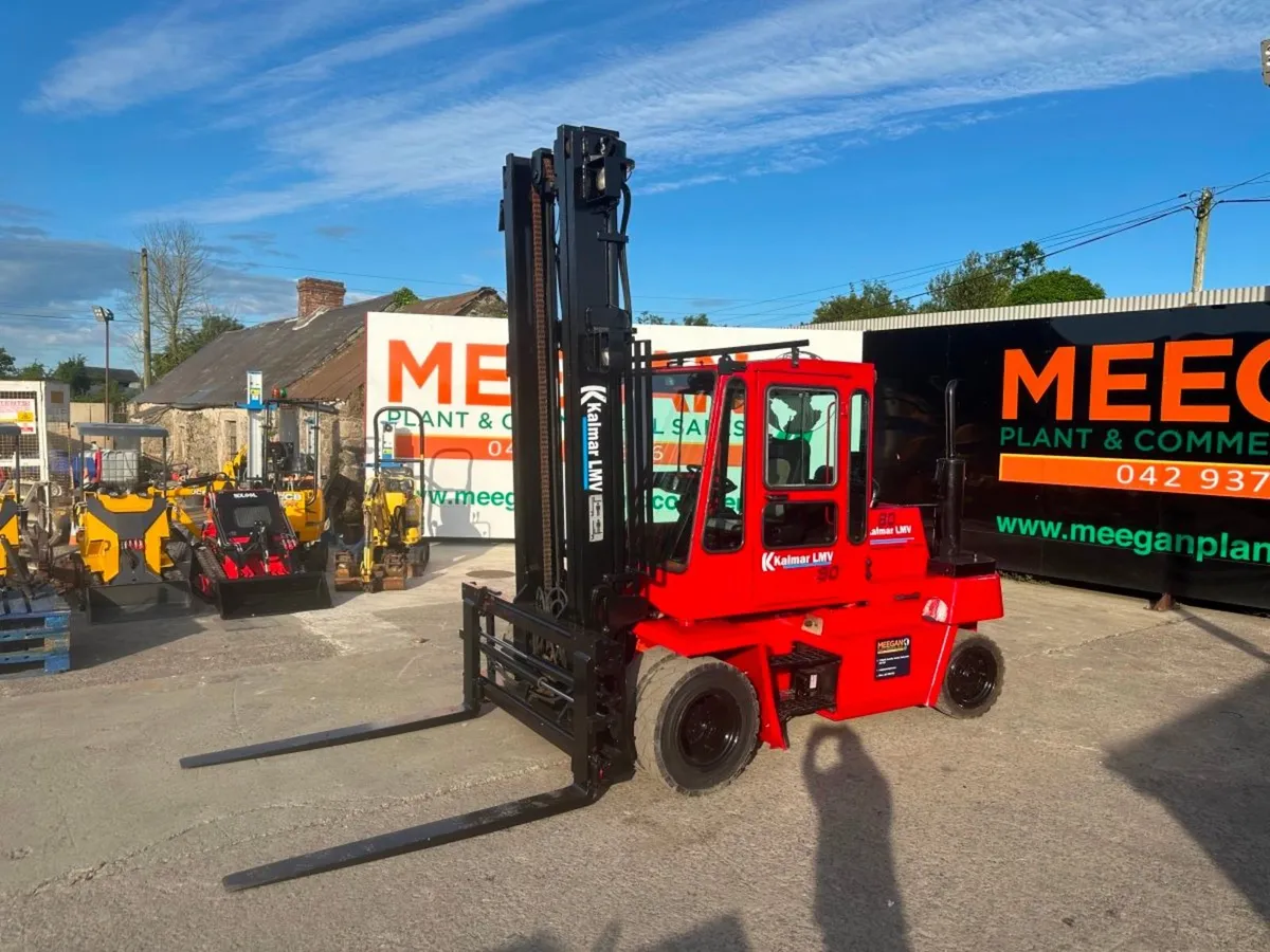 KALMAR  8 TON FORKLIFT ,fork positioner + side sh - Image 1