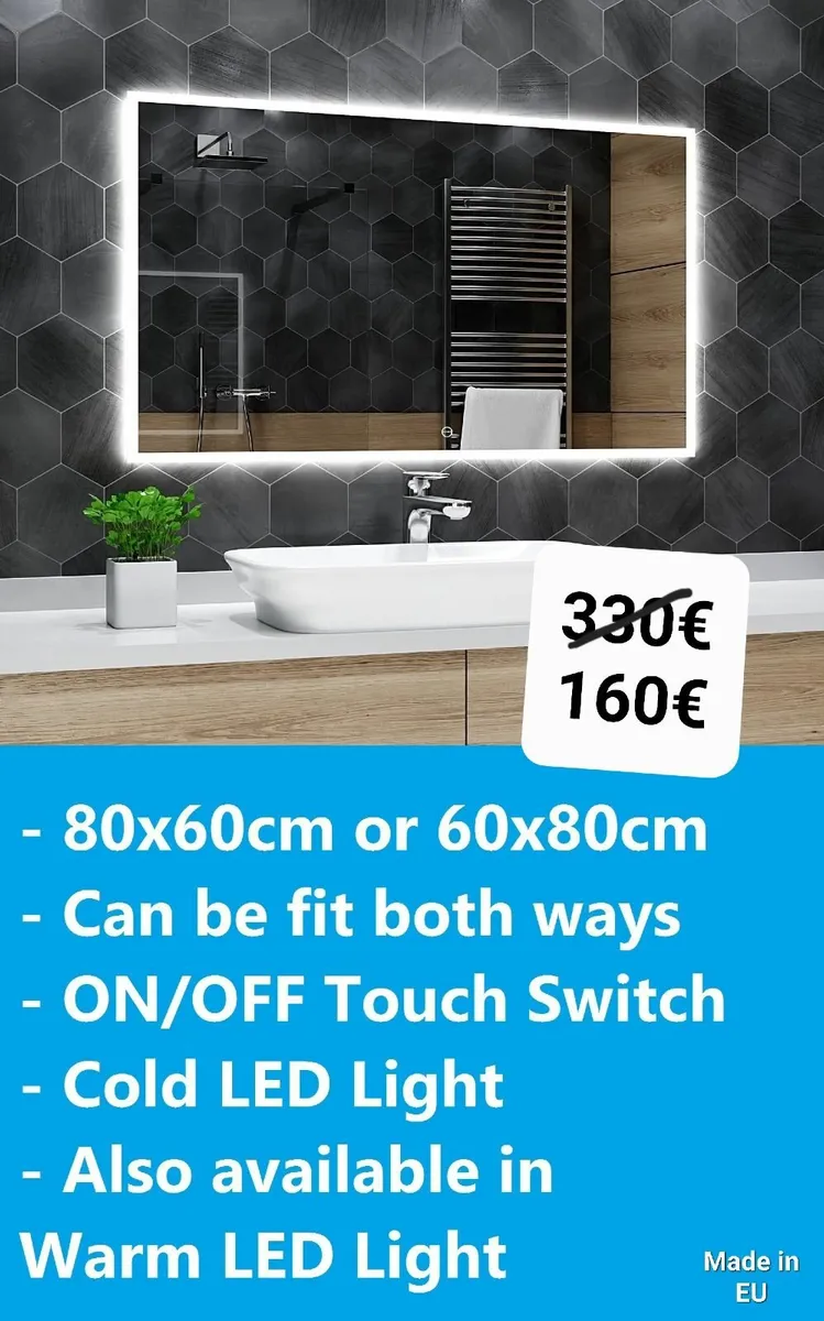LED Bathroom Mirror - Image 1