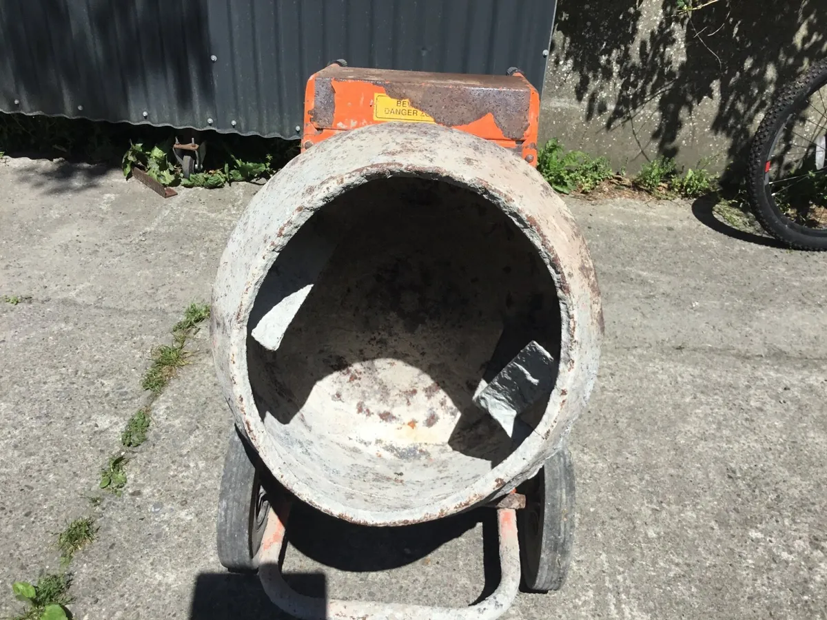 Electric Cement Mixer with transformer - Image 2