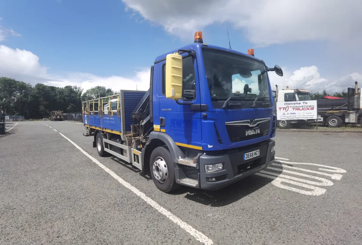2019 MAN TGM 15.250, 15 TON Gross Dropside Body - Image 1