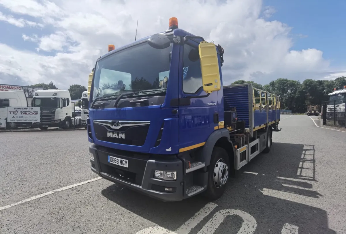2019 MAN TGM 15.250, 15 TON Gross Dropside Body - Image 3