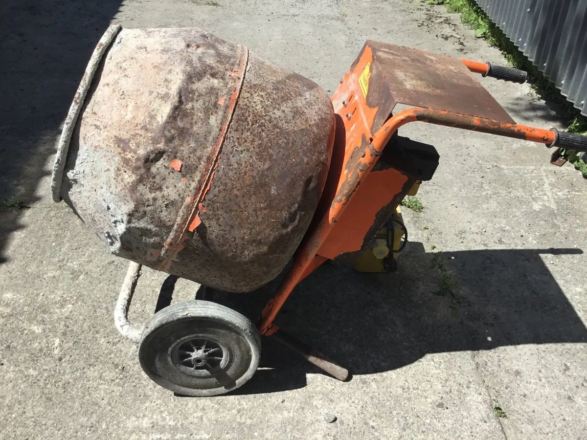 Electric Cement Mixer with transformer - Image 3