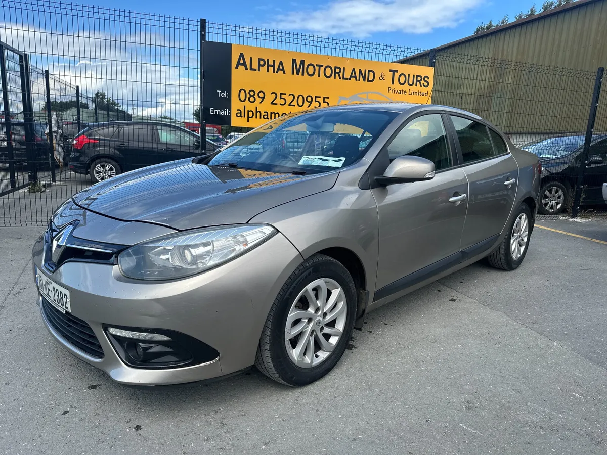 Renault Fluence 2015 Manual Diesel New NCT - Image 1