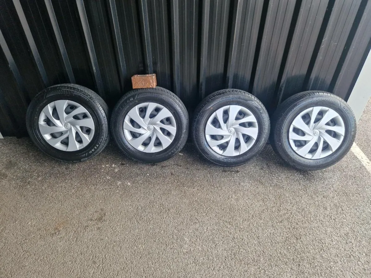 14 Inch 4X100 Wheels / Tyres / Wheel Nuts - Image 1
