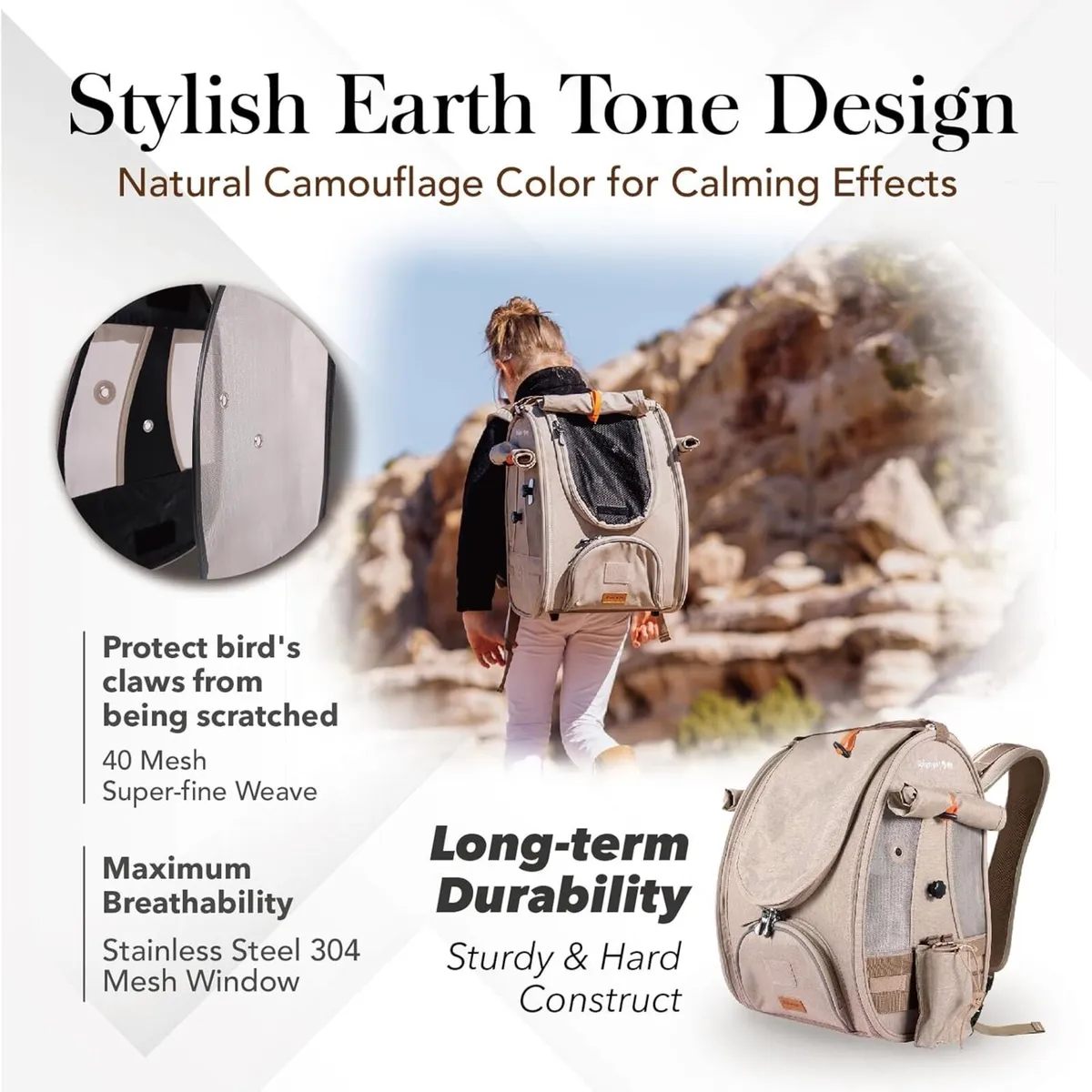 The BirdTricks Backpack Carrier - Image 2