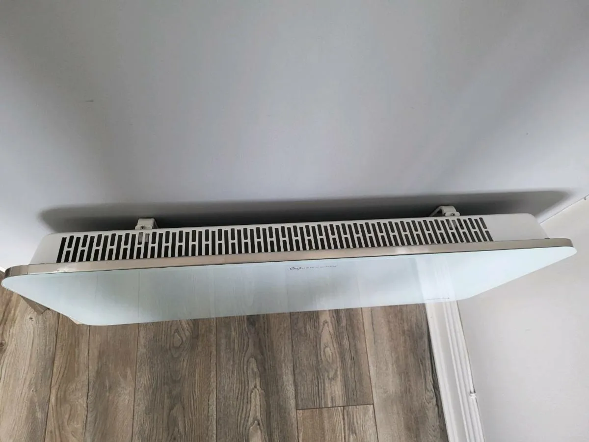 Glass panel heater wall mounted - Image 2