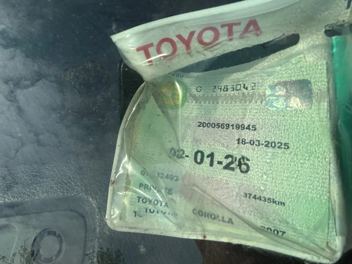 Toyota Corolla 2007 - Image 2
