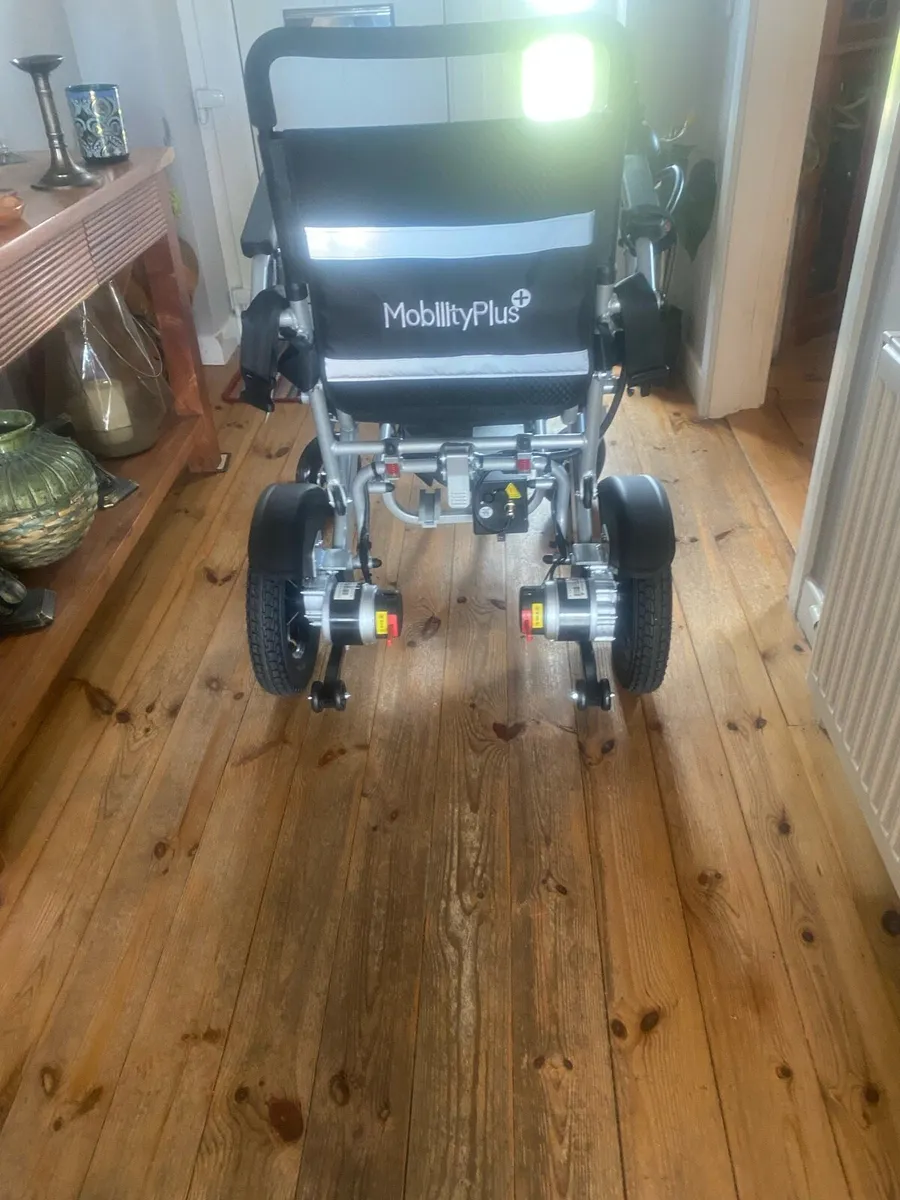 Mobility Plus Electric Folding Electric Wheelchair - Image 3