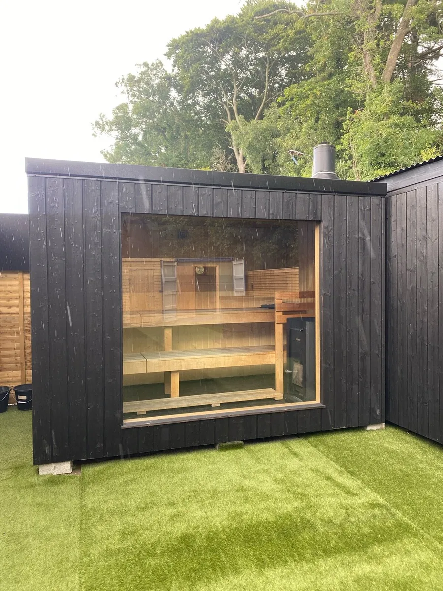 2 saunas for sale (2 ten person saunas) - Image 4