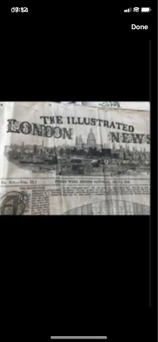 1846 London Illustrated News (25 vols) - Image 1