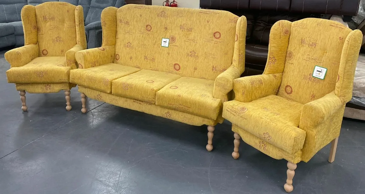 Vintage Sofa Set 3+1+1
