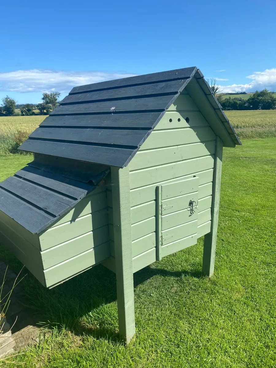 Handmade Wooden Chicken Coop - Image 1