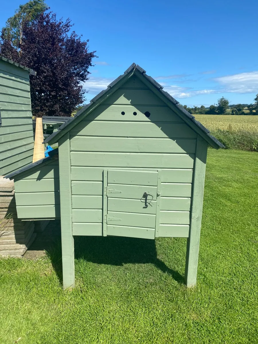 Handmade Wooden Chicken Coop - Image 2