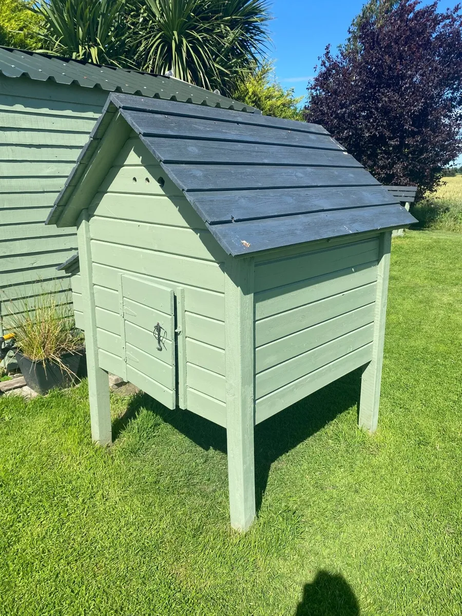 Handmade Wooden Chicken Coop - Image 3