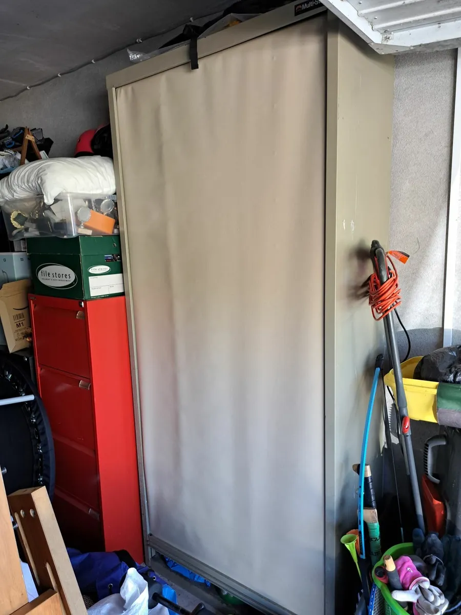 Large Metal Roller Shutter Storage Unit - Image 1