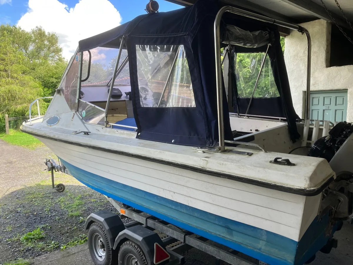 FAST FISHING BOAT 18FT BOAT ONLY €1495.00 - Image 3