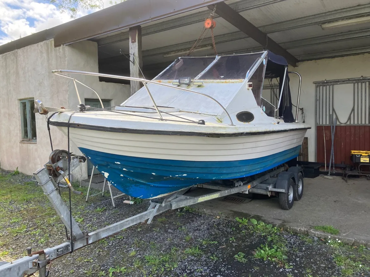 FAST FISHING BOAT 18FT BOAT ONLY €1495.00 - Image 4