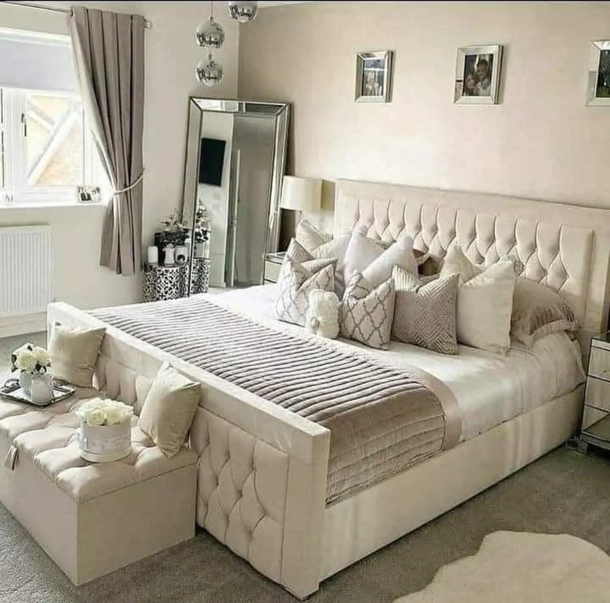 Maryland Frame Beds Floor Standing Headboard - Image 1