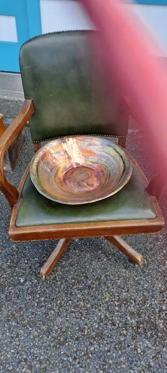 Vintage Copper Arts & Crafts Bowl - Image 1