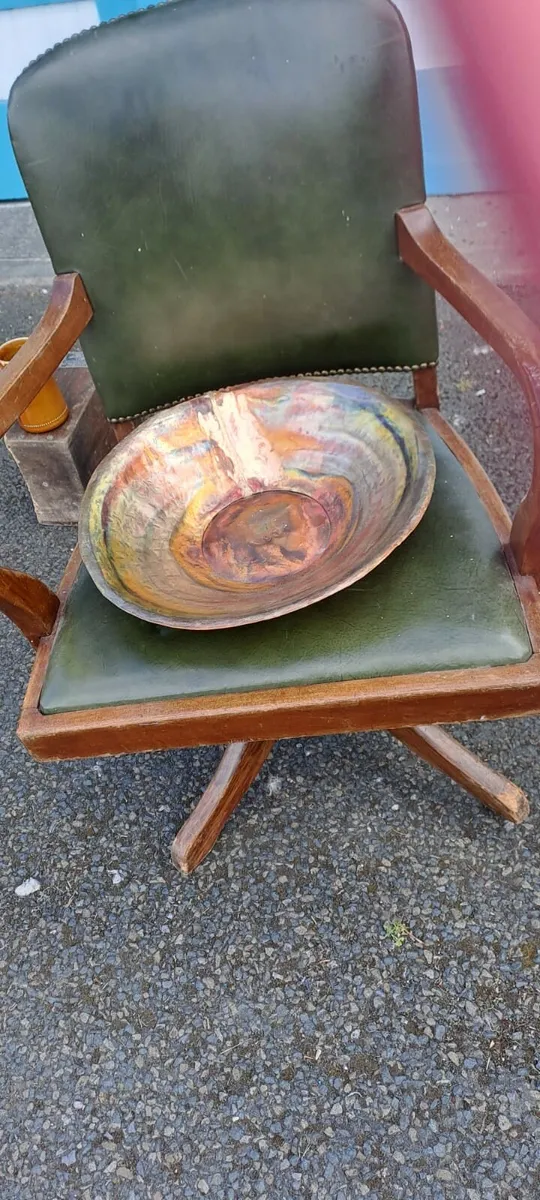 Vintage Copper Arts & Crafts Bowl - Image 2