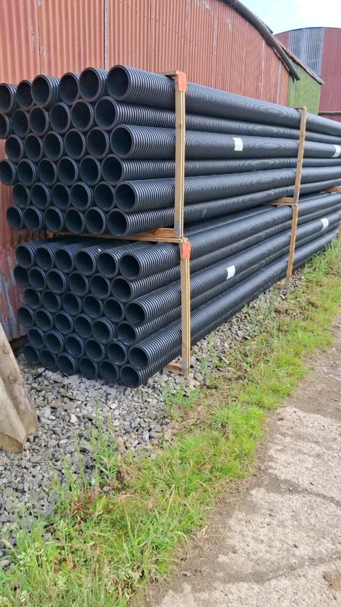 Cherry Drainage pipes and grasseed - Image 1
