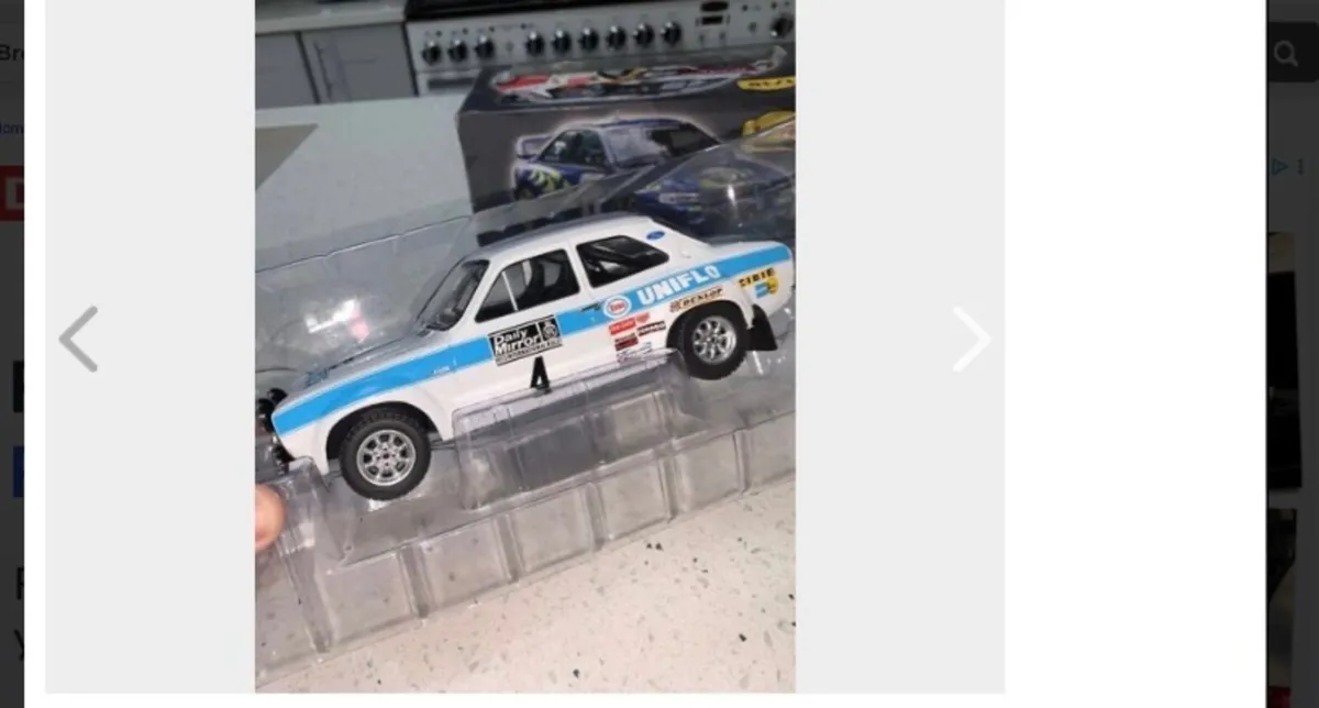 Wrc rally Ford escort 1/18 - Image 3