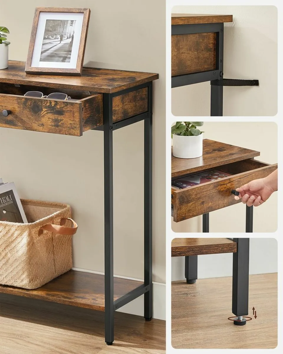 Console Table with 2 Drawers - Image 3
