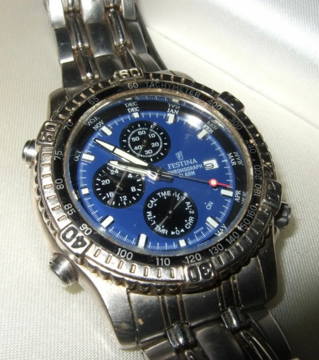 Vintage Festina Chronological Alarm - Image 3
