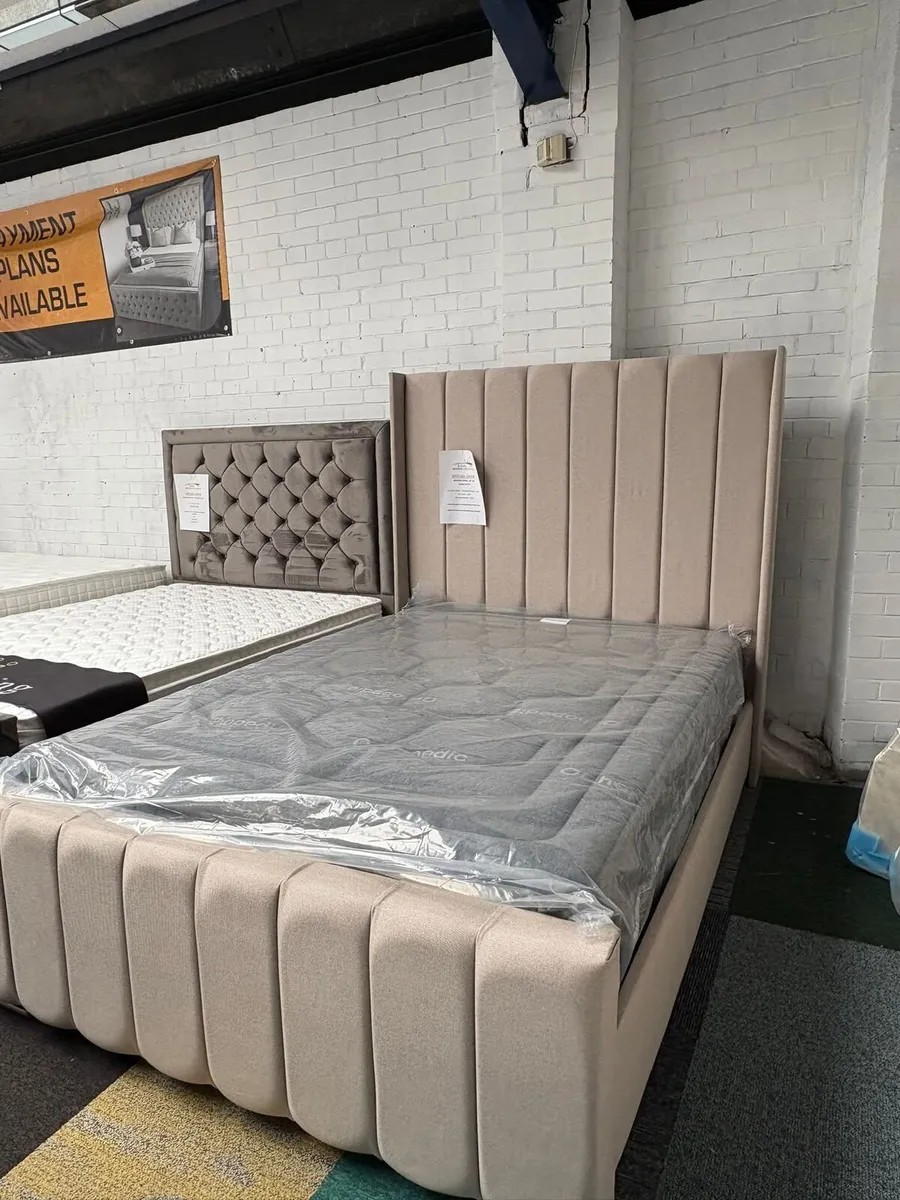 New Chesterfield Beds Frame With Mattress - Image 2