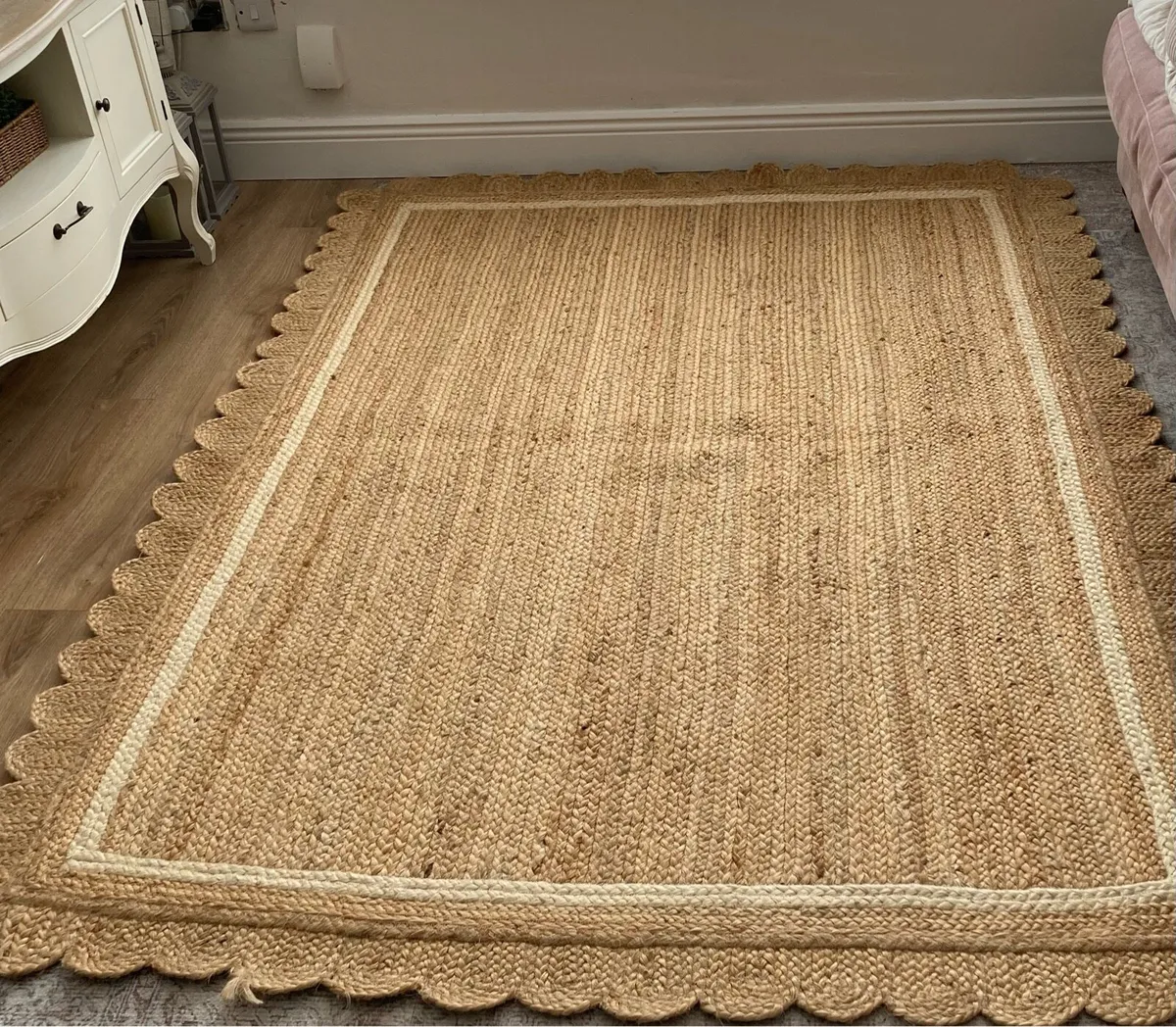 Jute rug 160 x 230 - Image 2