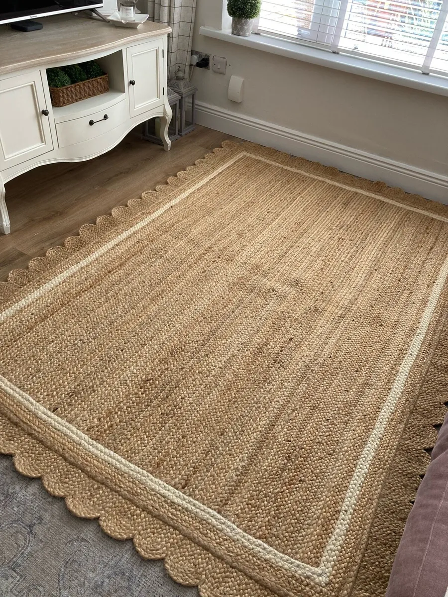Jute rug 160 x 230 - Image 3