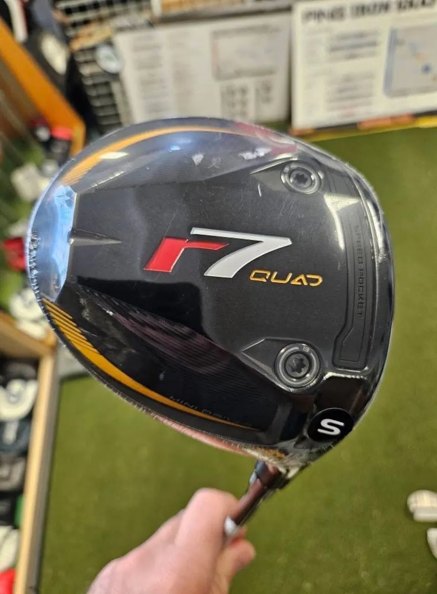 Brand New Taylormade R7 Quad Mini Driver - Image 1