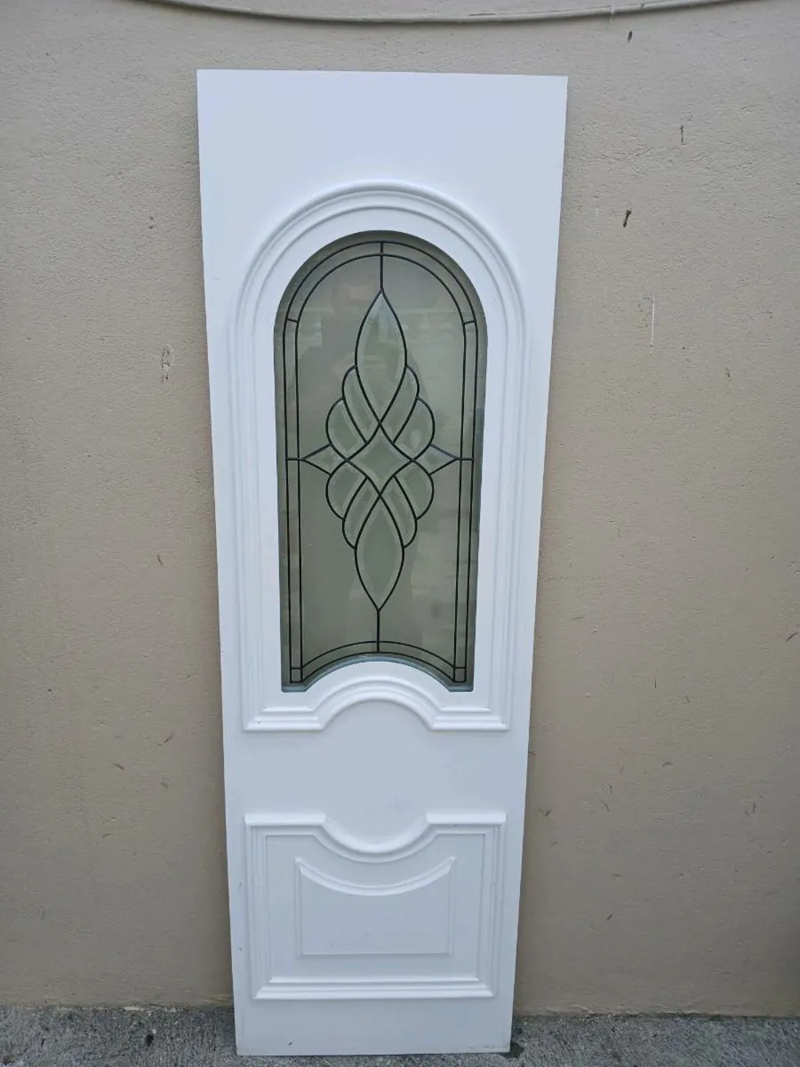 White/White PVC door panel