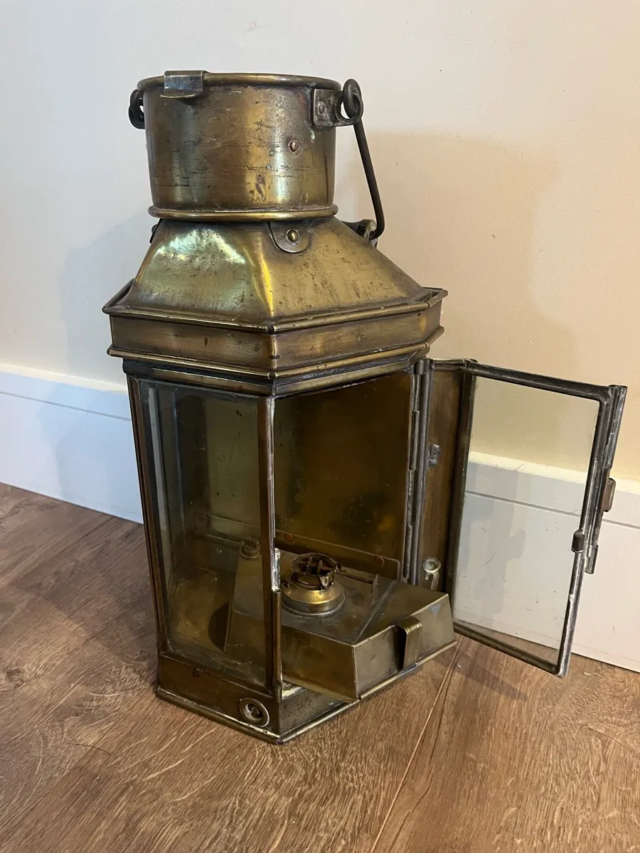 1917 Dated Eli Griffith & Son Ships Light - Image 1